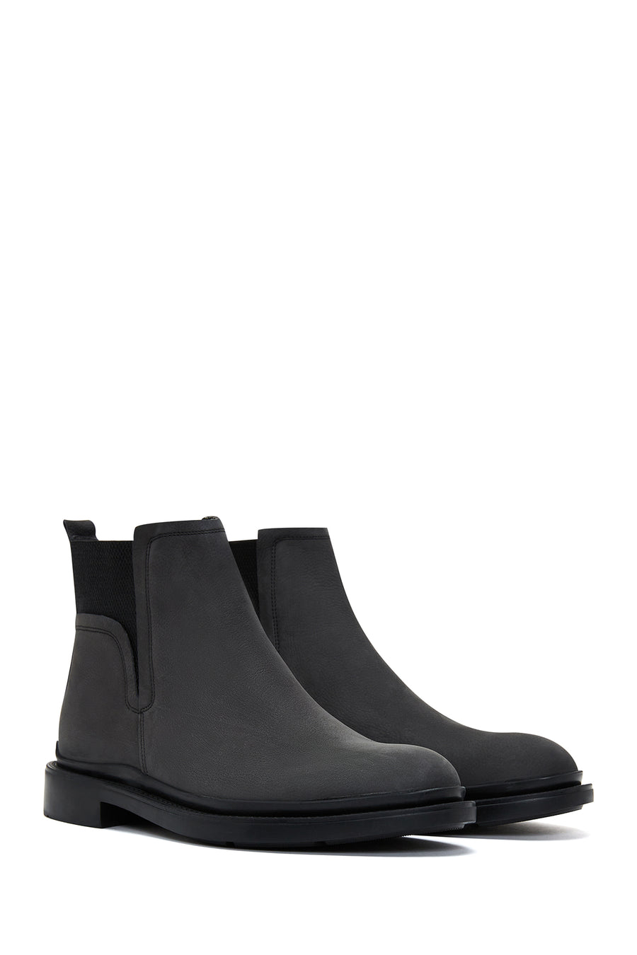 Men's Nubuck Leather Chelsea Boots