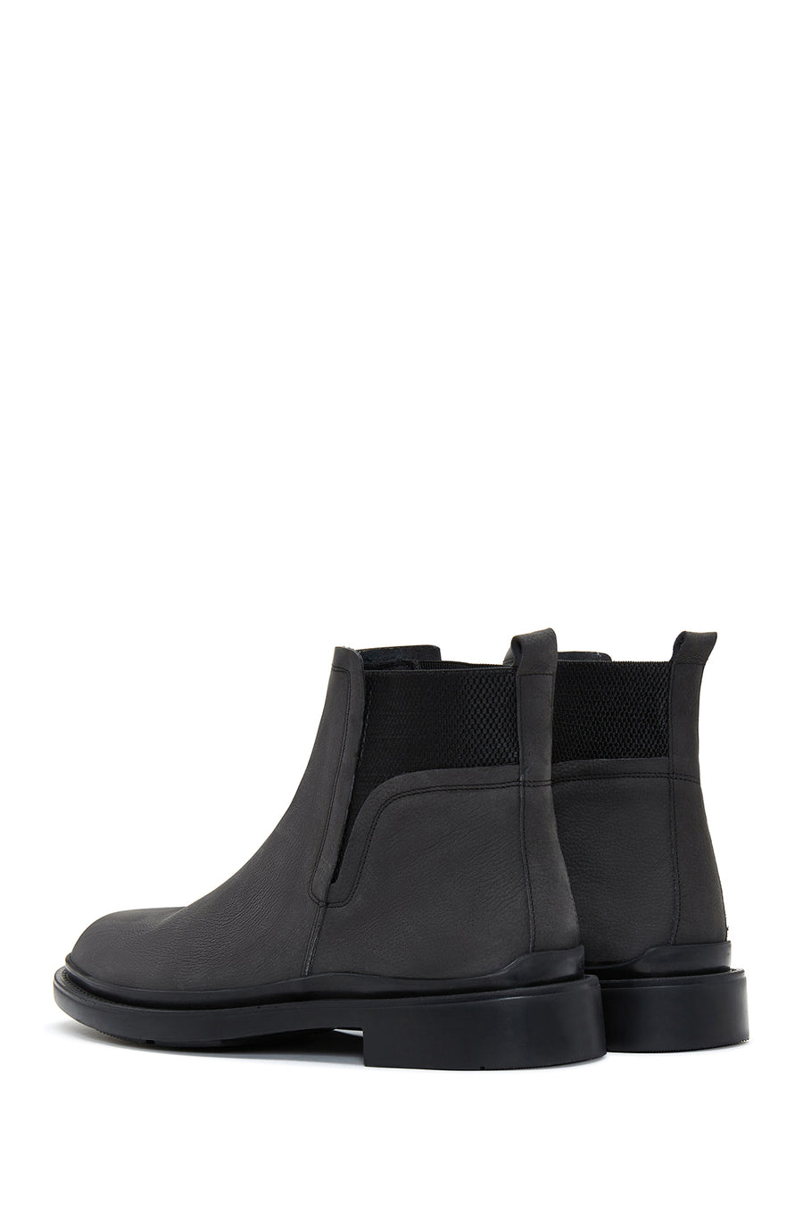 Men's Nubuck Leather Chelsea Boots