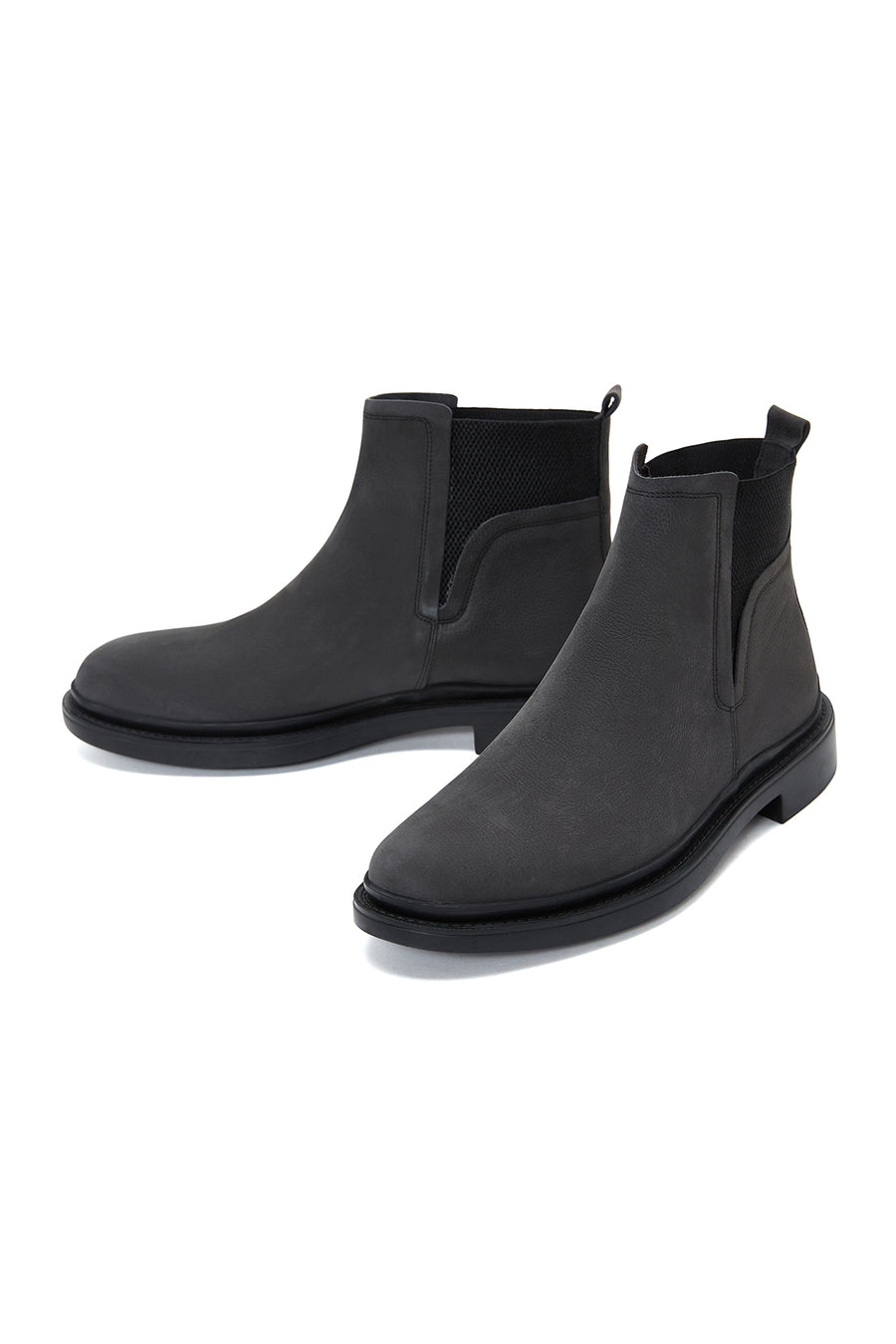 Men's Nubuck Leather Chelsea Boots