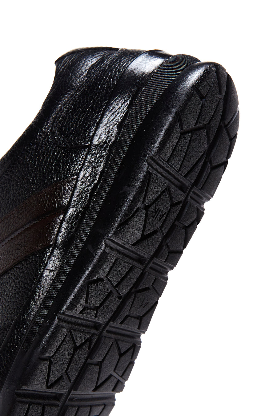 Men's Black Leather Casual Shoes