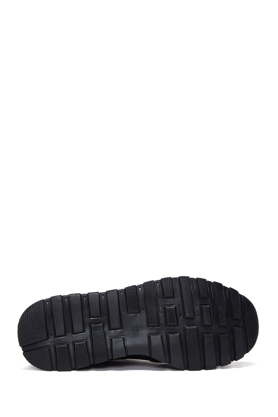 Men's Black Leather Sneaker