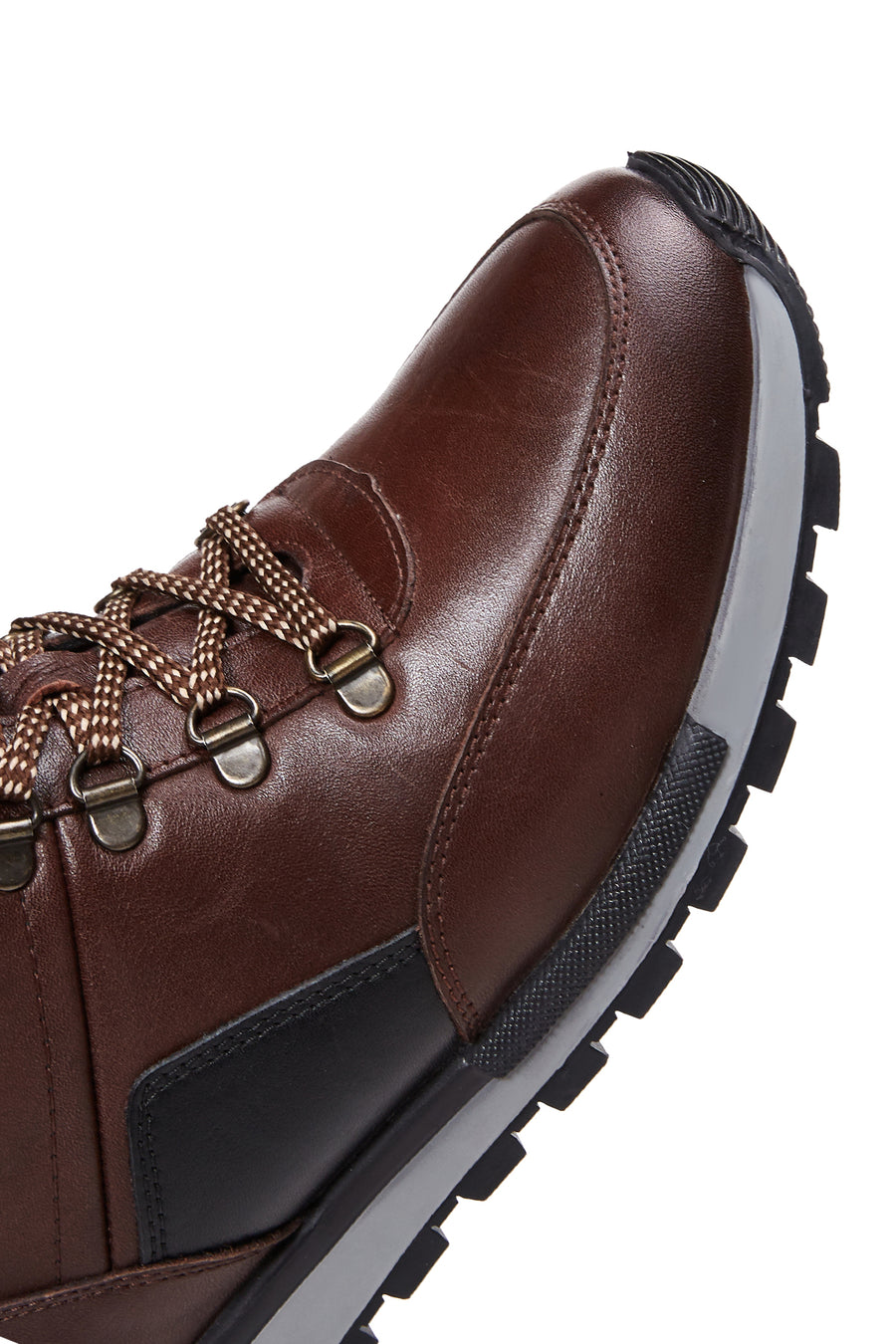 Men's Brown Leather Casual Boots
