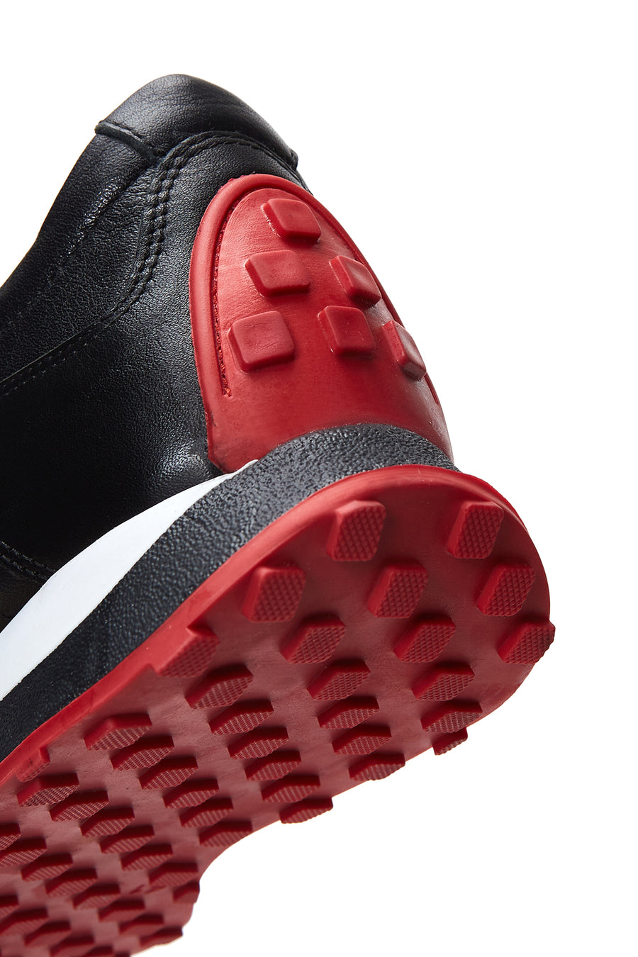 Men's Black Leather Sneaker