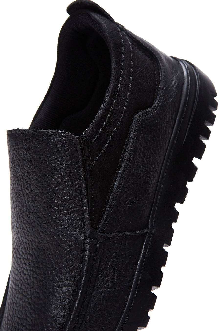 Men's Black Leather Casual Shoes