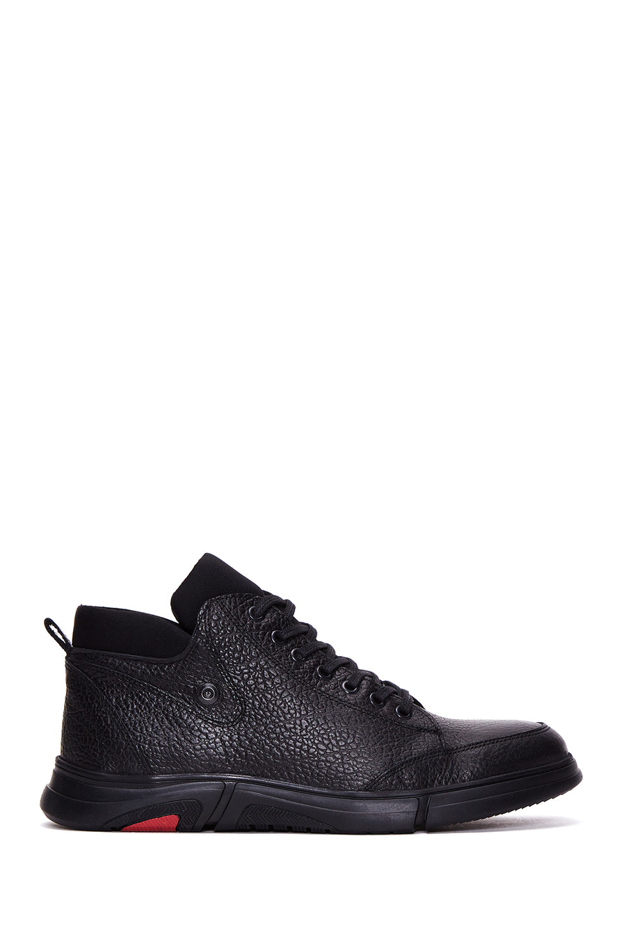 Men's Leather Casual Zipper Boots 22WFD6940FT | Derimod