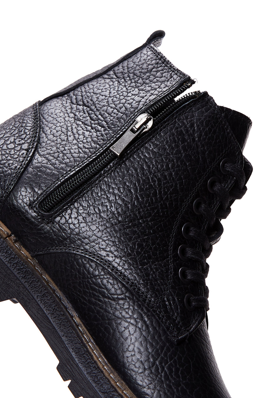 Men's Leather Casual Zipper Boots
