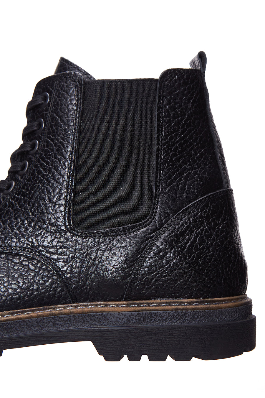 Men's Leather Casual Zipper Boots