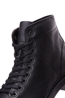 Men's Leather Casual Zippered Boots | Derimod