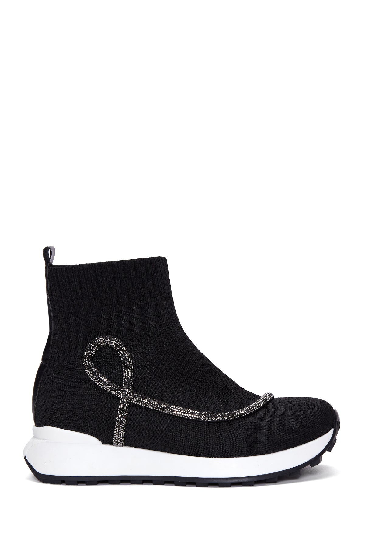 Women's Black High Top Sneaker 22WFE13946F | Derimod