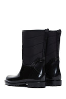 Women's Black Patent Leather Rain Boots | Derimod