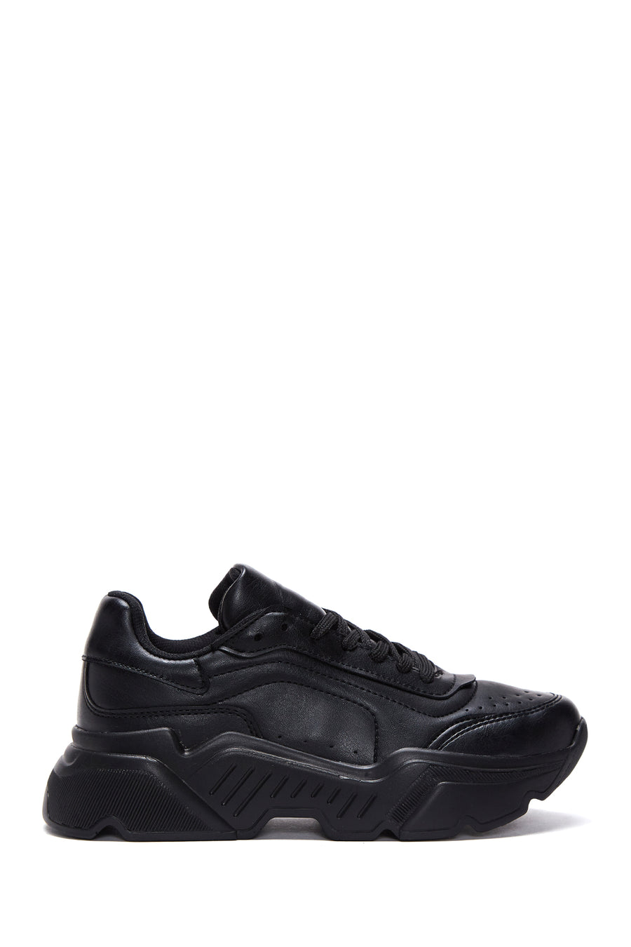 Kadın Siyah Yüksek Taban Sneaker 22WFE145618 | Derimod