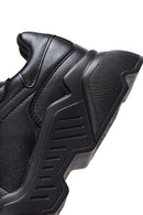 Kadın Siyah Yüksek Taban Sneaker | Derimod