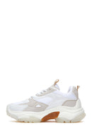 Kadın Bej Kalın Tabanlı Sneaker | Derimod