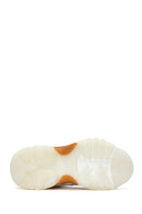 Kadın Bej Kalın Tabanlı Sneaker | Derimod