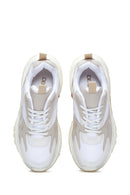 Kadın Bej Kalın Tabanlı Sneaker | Derimod