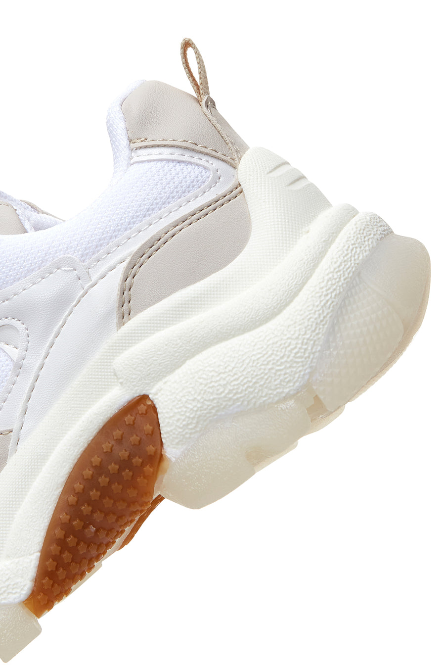 Kadın Bej Kalın Tabanlı Sneaker