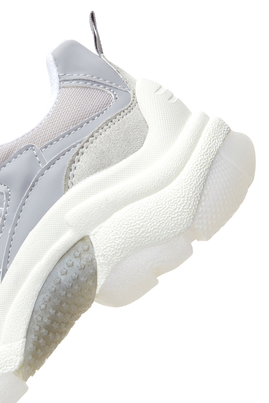 Kadın Gri Kalın Tabanlı Sneaker