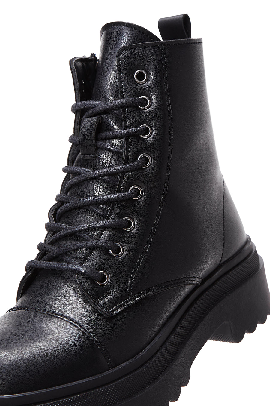 Women's Black Zippered Boots