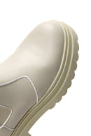 Women's Cream Chelsea Boots | Derimod