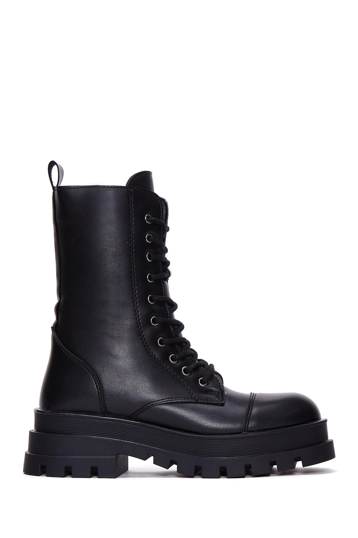 Women's Black Zippered Classic Boots 22WFE190618 | Derimod