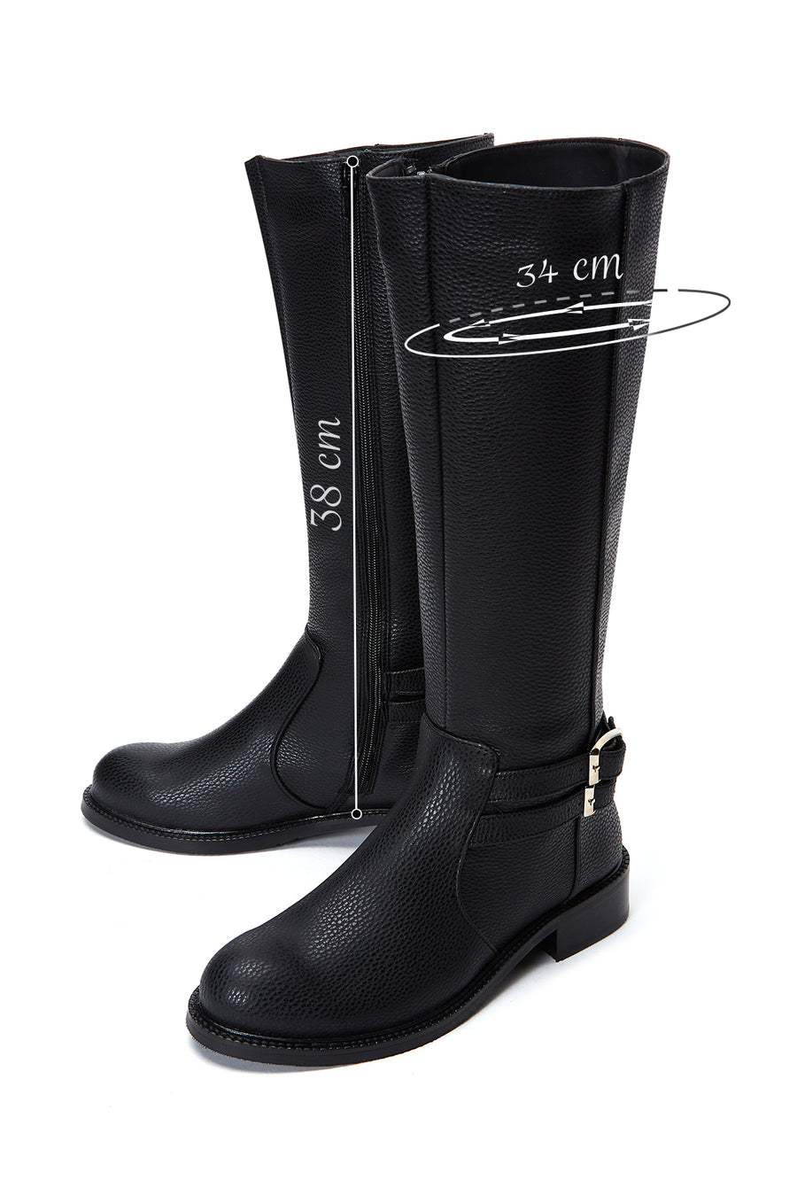 Women's Zippered Boots