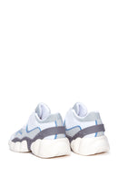 Kadın Mavi Beyaz  Kalın Tabanlı Sneaker | Derimod