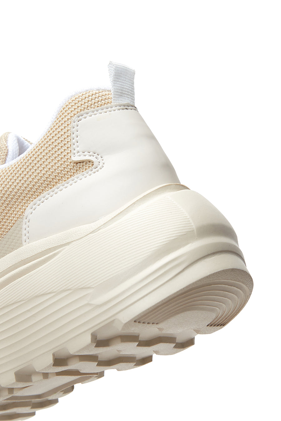 Women's Beige Thick Soled Sneaker