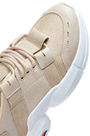 Women's Beige High Sole Sneaker | Derimod