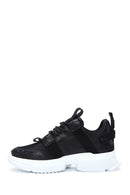 Kadın Siyah Yüksek Taban Sneaker | Derimod