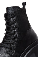 Women's Black Lace-Up Boots | Derimod