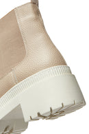 Women's Cream Thick Soled Chelsea Boots | Derimod