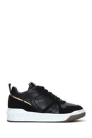 Women's Black Lace-Up Sneaker | Derimod