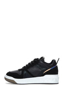 Women's Black Lace-Up Sneaker | Derimod