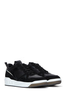 Women's Black Lace-Up Sneaker | Derimod