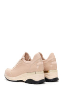 Women's Beige Thick Soled Sneaker | Derimod