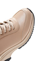 Women's Beige Thick Soled Sneaker | Derimod