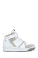 Women's White High Top Sneaker | Derimod