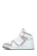 Women's White High Top Sneaker | Derimod