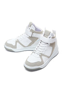 Women's White High Top Sneaker | Derimod