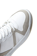 Women's White High Top Sneaker | Derimod