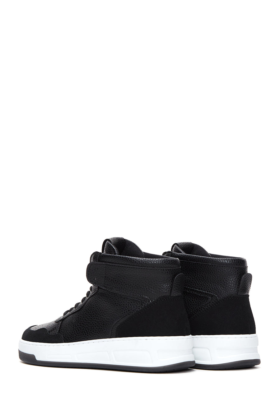 Women's Black High Top Sneaker
