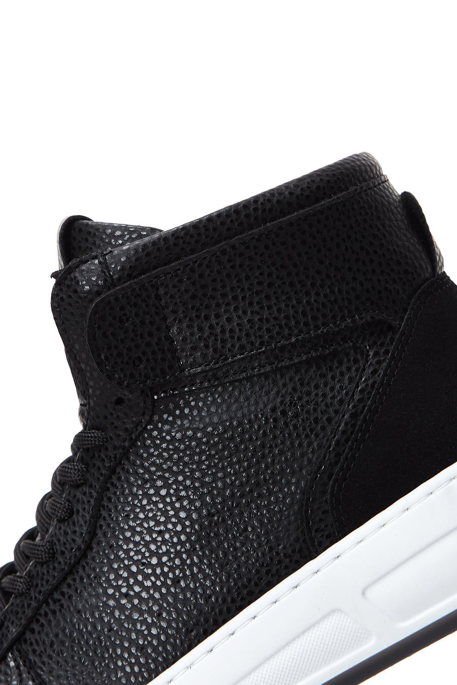 Women's Black High Top Sneaker