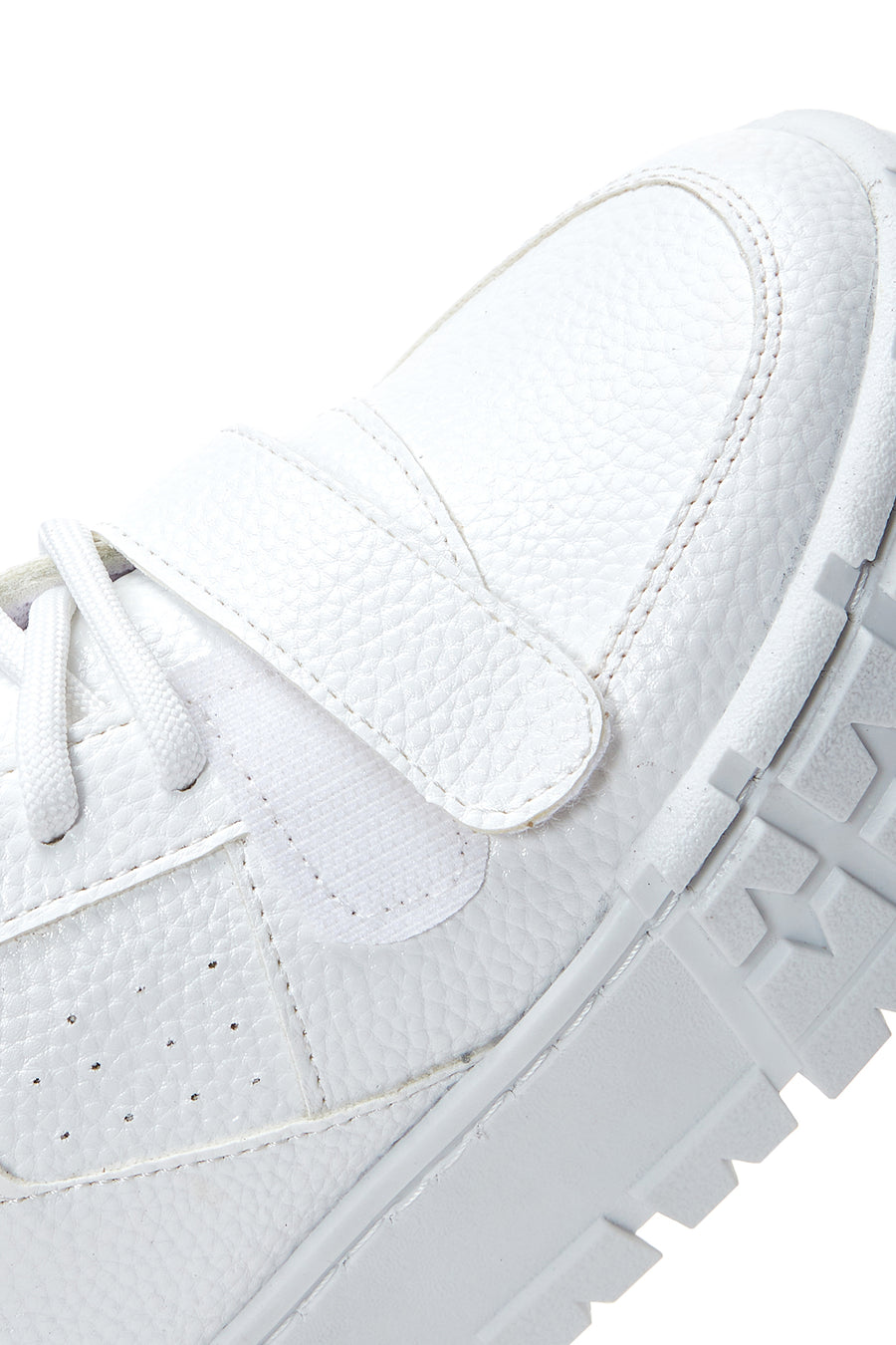 Kadın Beyaz Kalın Tabanlı Bilekli Sneaker