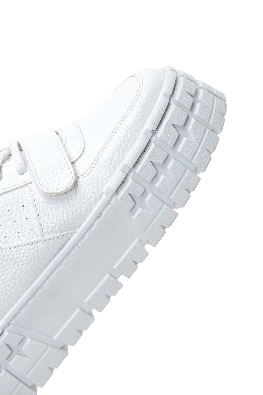 Kadın Beyaz Kalın Tabanlı Bilekli Sneaker