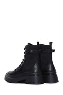 Kadın Siyah Fermuarlı Postal Bot | Derimod