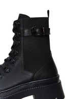 Kadın Siyah Fermuarlı Postal Bot | Derimod