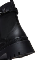 Kadın Siyah Fermuarlı Postal Bot | Derimod