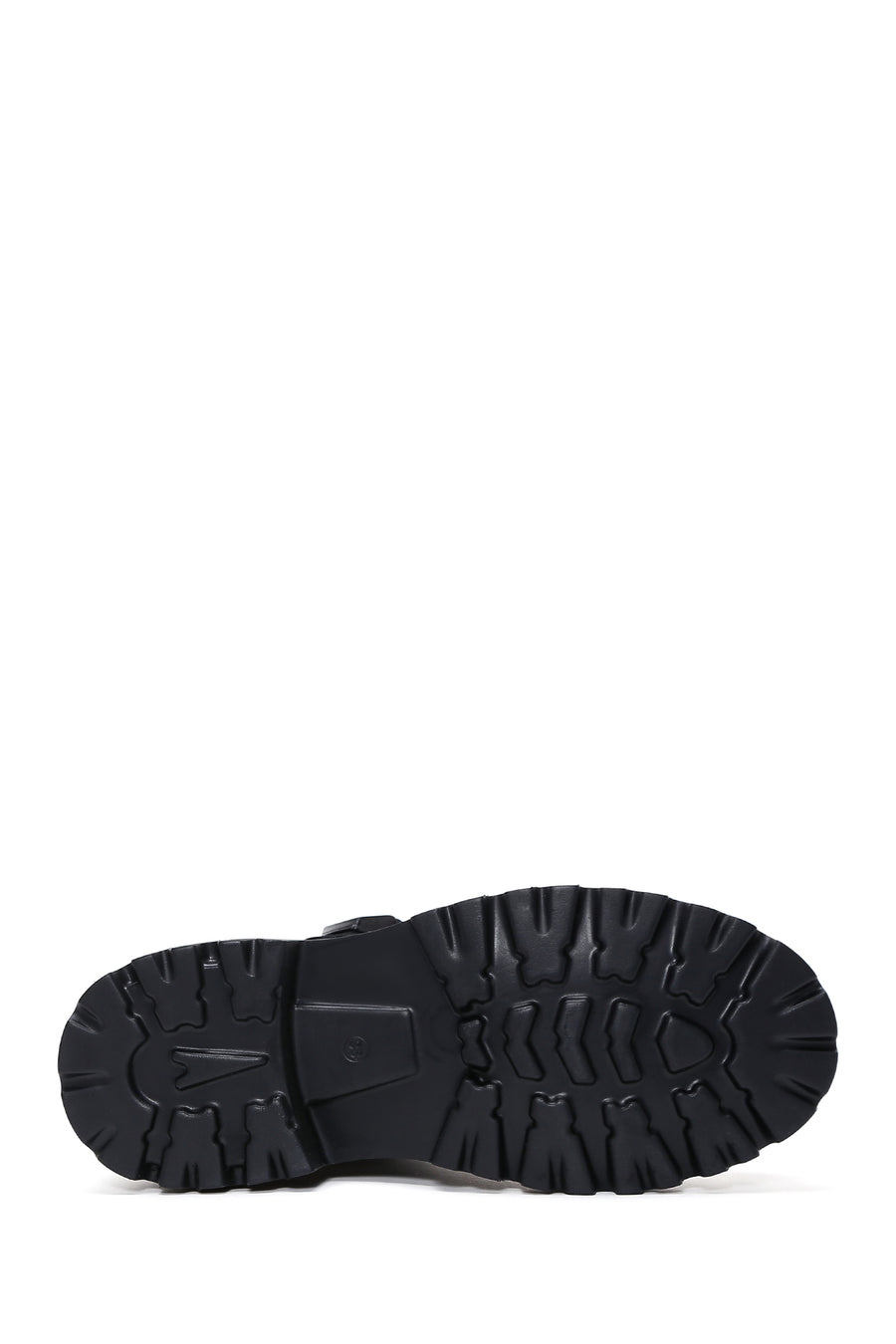 Women's Black Buckle Boots