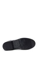 Women's Black Flat Chelsea Boots | Derimod