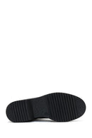 Women's Black Zippered Flat Boots | Derimod